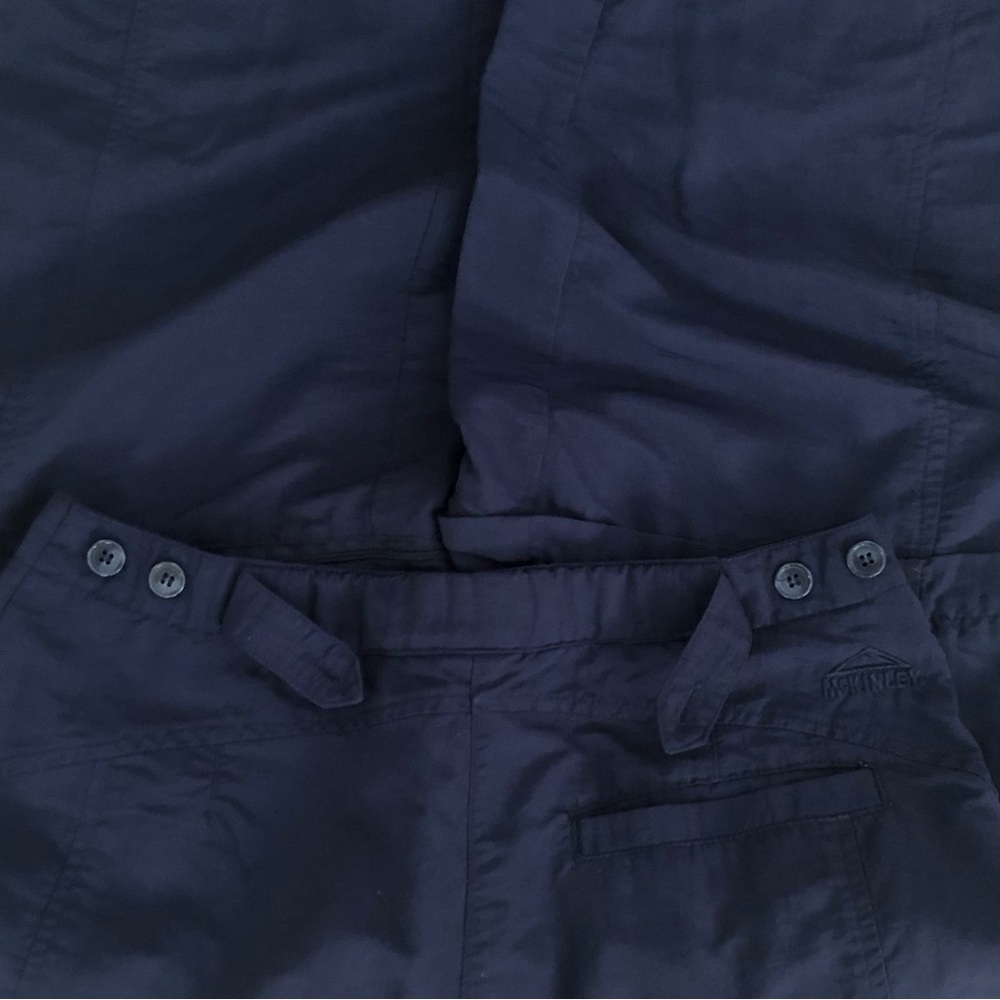 McKinley Convertible Navy Blue Hiking Casual Pants/Shorts Size 8 - Picture 8 of 13